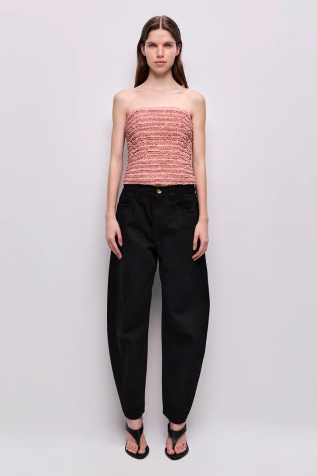AJE Seraphina Bustier in STONE ROSE, image 1 of 1 from Aje