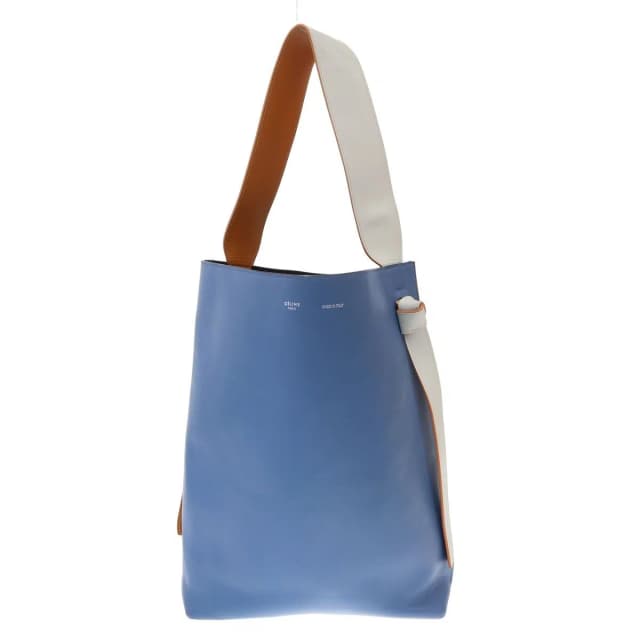 Celine by Phoebe Philo Twisted Cavas Cabas Shoulder Bag in Leather from The Reluxe, photo 1 of 1
