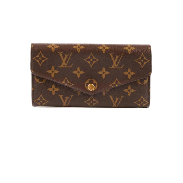 Louis Vuitton Sarah Wallet Monogram Rose Ballerine in Pink Canvas from The Purse Affair, photo 1 of 1