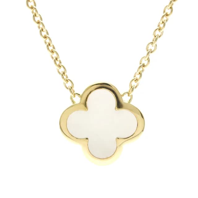 Van Cleef & Arpels Pure Alhambra Necklace Yellow Gold (18K) Mother Of Pearl Women in Gold Yellow gold (18K) from Elady, photo 1 of 1