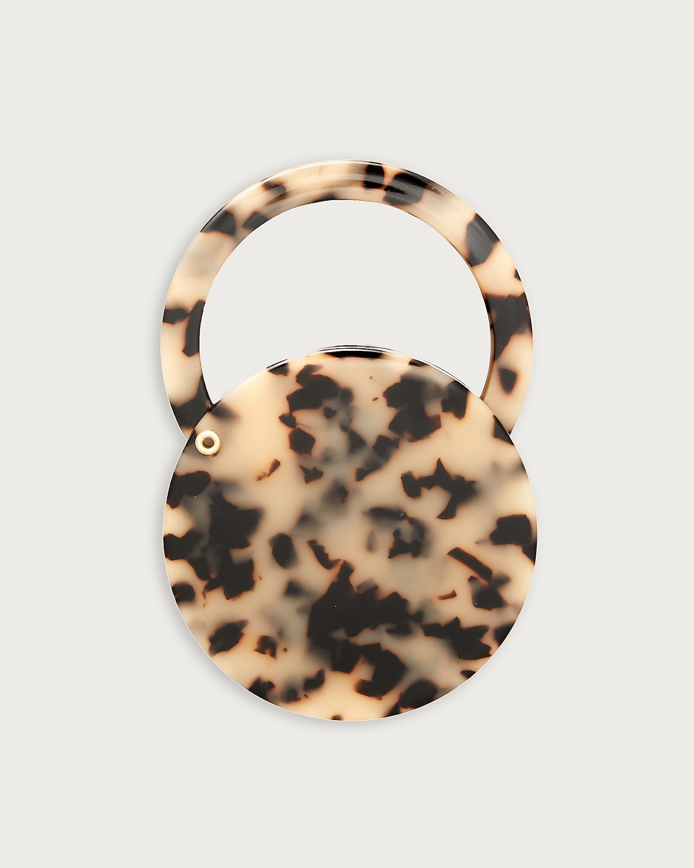 J.Crew MACHETE circle mirror in LIGHT BROWN, image 1 of 1 from J.Crew (US)