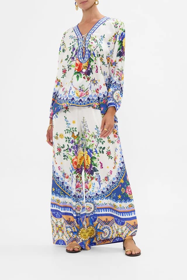 Camilla eBoutique STRAIGHT LEG PANT TILES DARLS, image 1 of 1 from CAMILLA