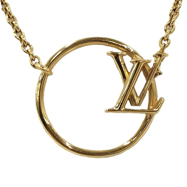 Collier LV Eclipse Necklace Gold Plated in Gold from The Reluxe, photo 1 of 1
