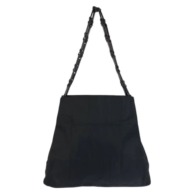 Prada Tessuto Black Nylon Plastic Shoulder Bag in Black Nylon from The Reluxe, photo 1 of 1