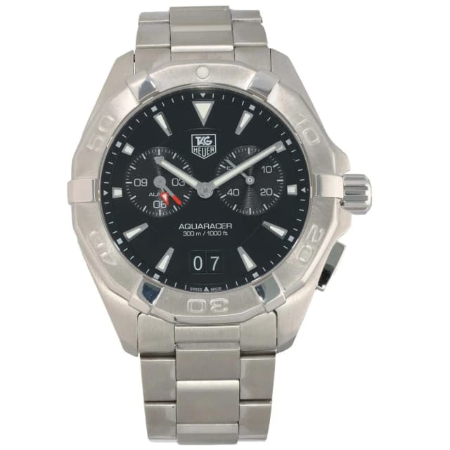 TAG Heuer Aquaracer WAY111Z 40mm Stainless Steel Watch from H&T, photo 1 of 1