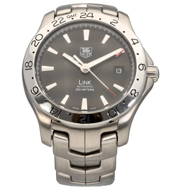 TAG Heuer Link WJF2116 39mm Stainless Steel Watch from H&T, photo 1 of 1