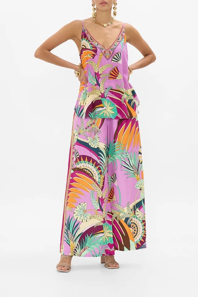 Camilla eBoutique TUCK FRONT PANT GIZA GODDESS, image 1 of 1 from CAMILLA