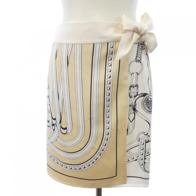 Hermès Grand Tralala Twillaine Skirt in Silk from The Reluxe, photo 1 of 1