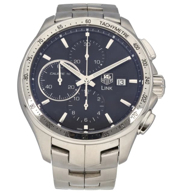 TAG Heuer Link CAT2010 43mm Stainless Steel Watch from H&T, photo 1 of 1