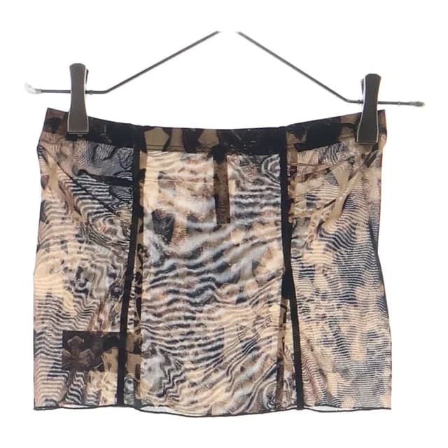 Chrome Hearts Sheer Mesh Tube Top Cross Pattern Brown in Brown from The Reluxe, photo 1 of 1