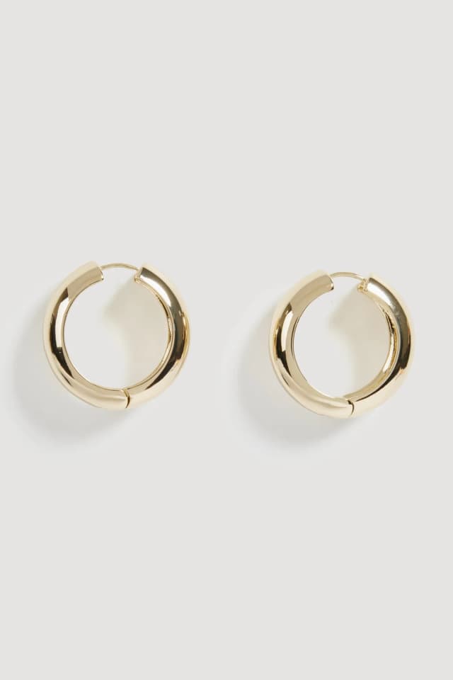 AJE Wish Hoop in GOLD, image 1 of 1 from Aje