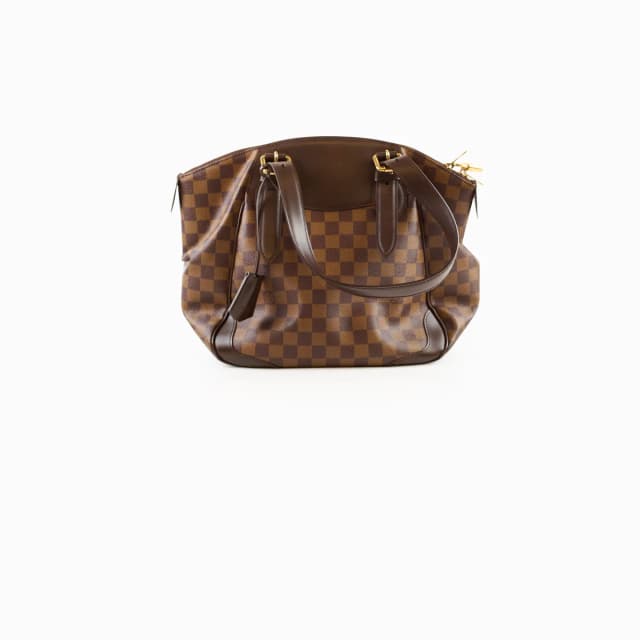 Louis Vuitton Verona Damier Ebene Tote in Brown Canvas from The Purse Affair, photo 1 of 1