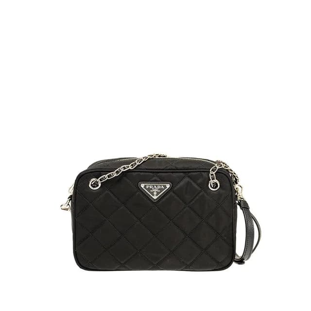 Prada Black Nylon Crossbody Bag in Black Nylon from HEWI, photo 1 of 1