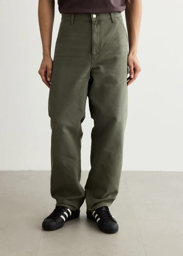 Carhartt WIP Single Knee Pants in Leaf, image 1 of 1 from Incu