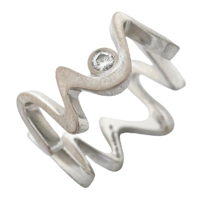 Tiffany & Co. Ring Frank Gehry Equus White Gold Diamond in White from The Reluxe, photo 1 of 1