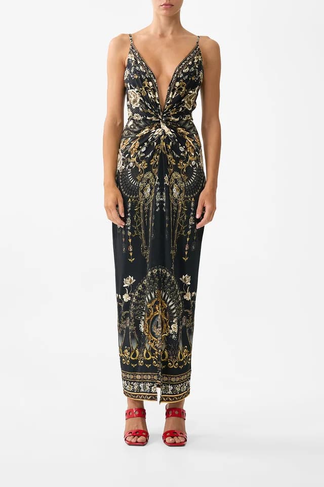 Camilla eBoutique STRAPPY DRESS WITH TWIST FRONT FLAMENCO FOLKLORE, image 1 of 1 from CAMILLA