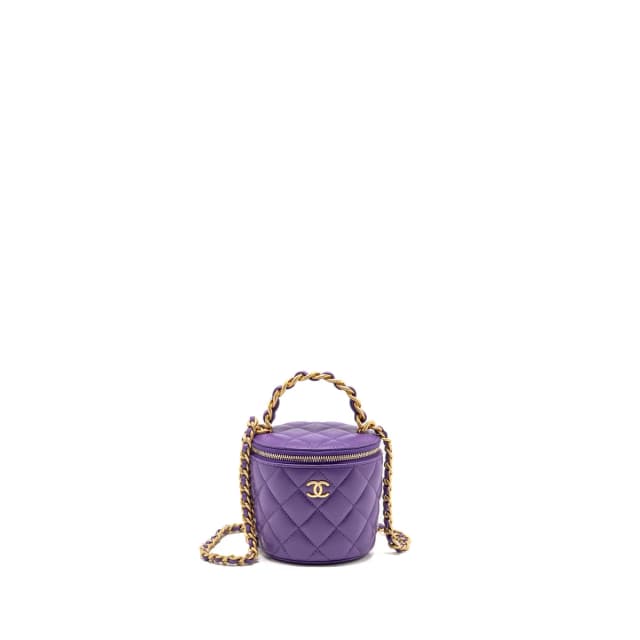 Chanel 22A Vanity in Purple Lambskin from EMIER, photo 1 of 1