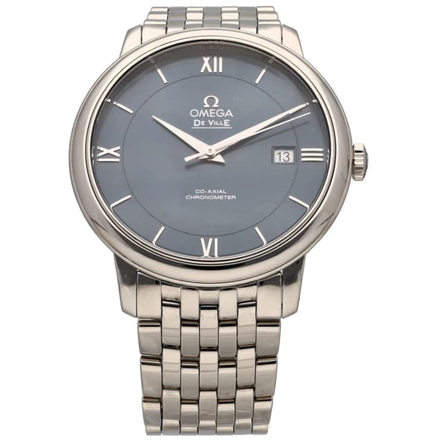 Omega De Ville Prestige 424.10.40.20.03.001 39.5mm Stainless Steel Watch from H&T, photo 1 of 1