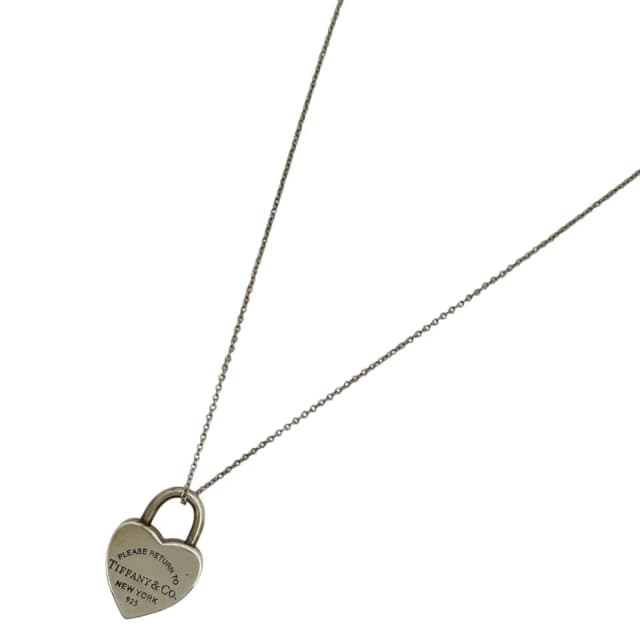 Tiffany & Co. Necklace Return to Heart Motif 925 Sterling Silver in Silver from The Reluxe, photo 1 of 1