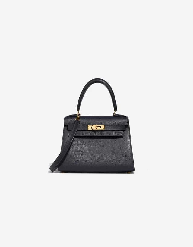 Hermès Kelly Mini Epsom Bleu Marine in Blue Epsom leather from SACLÀB, photo 1 of 1