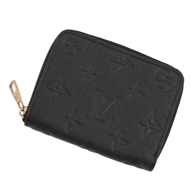 Louis Vuitton Coin Purse Monogram Empreinte Zippy Wallet Black in Black from The Reluxe, photo 1 of 1
