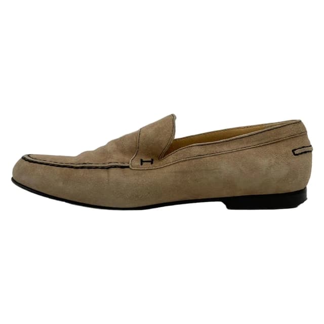 Hermès Loafers Beige in Beige Suede from The Reluxe, photo 1 of 1