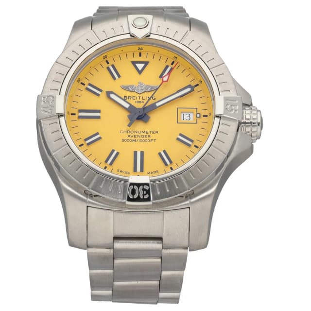Breitling Avenger A17319 45mm Stainless Steel Watch from H&T, photo 1 of 1