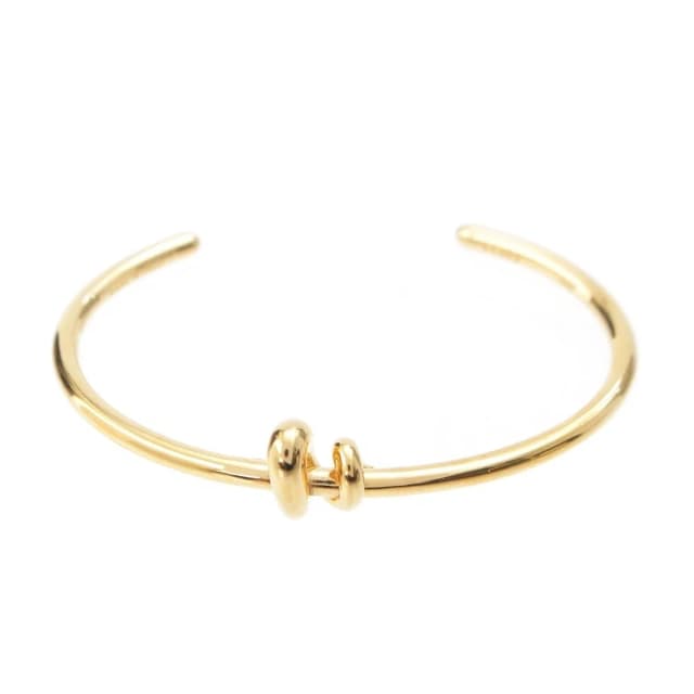 Fendi Filo Brass Twist Bangle Gold Bracelet in Gold from The Reluxe, photo 1 of 1