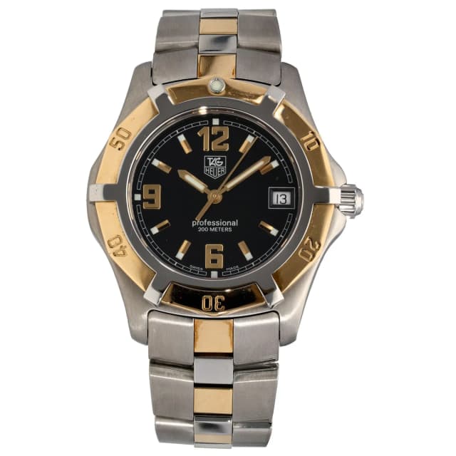 TAG Heuer 2000 Exclusive WN1154-0 38mm Bi-Colour Watch from H&T, photo 1 of 1