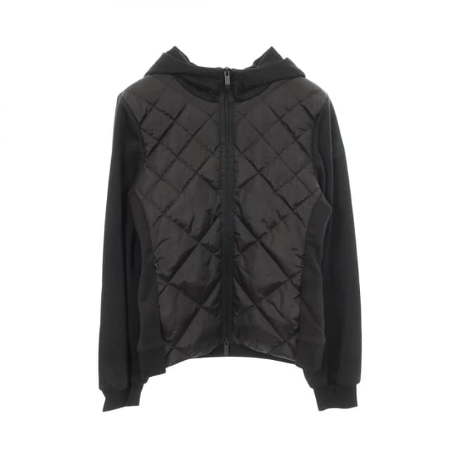 Moncler Hoodie Black Cotton Sweatshirt in Black from The Reluxe, photo 1 of 1