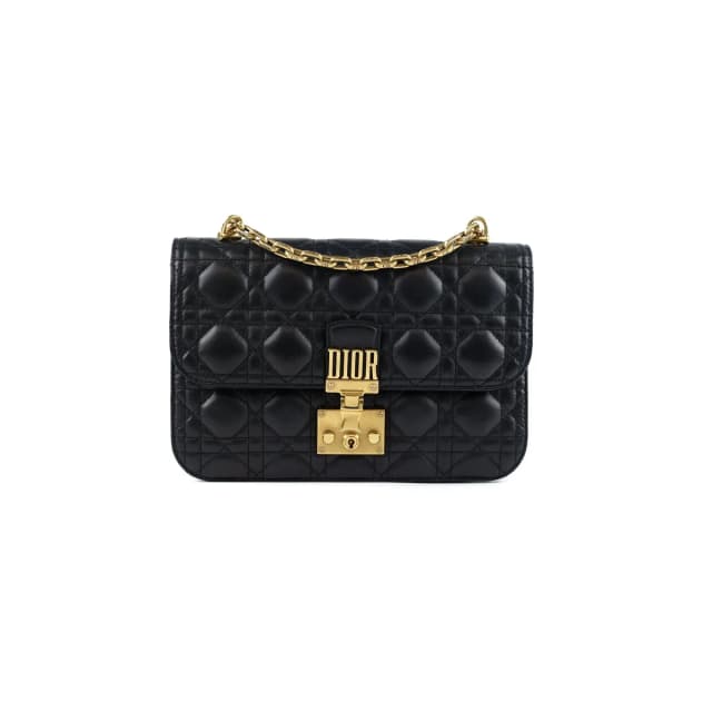 Dior Addict Flap Lambskin Black in Black Lambskin from The Purse Affair, photo 1 of 1