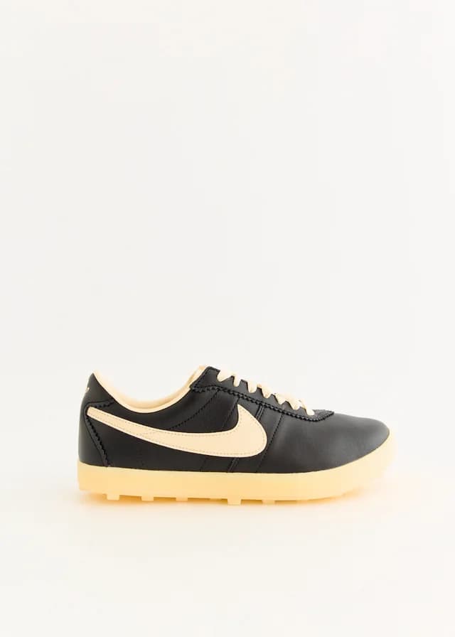 Women's Nike Astrograbber Leather 'Black Muslin' Sneakers in BLACK/MUSLIN-SAIL, image 1 of 1 from Incu