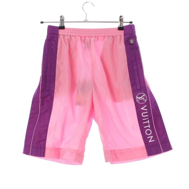 Louis Vuitton Logo Shorts Pg5 Pink Purple 34 in Pink Nylon from The Reluxe, photo 1 of 1