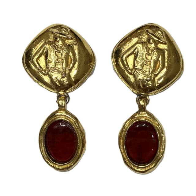 Chanel Mademoiselle Earrings Alloy Gripoix from The Reluxe, photo 1 of 1