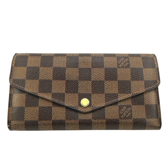 Louis Vuitton Damier Round Zipper Portefeuille Sarah Long Wallet in Canvas from The Reluxe, photo 1 of 1