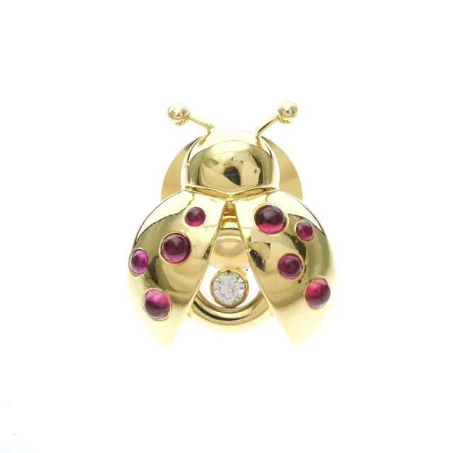 Chopard Ladybug Brooch Yellow Gold (18K) Ruby Brooch Gold in Gold Yellow gold (18K) from Elady, photo 1 of 1