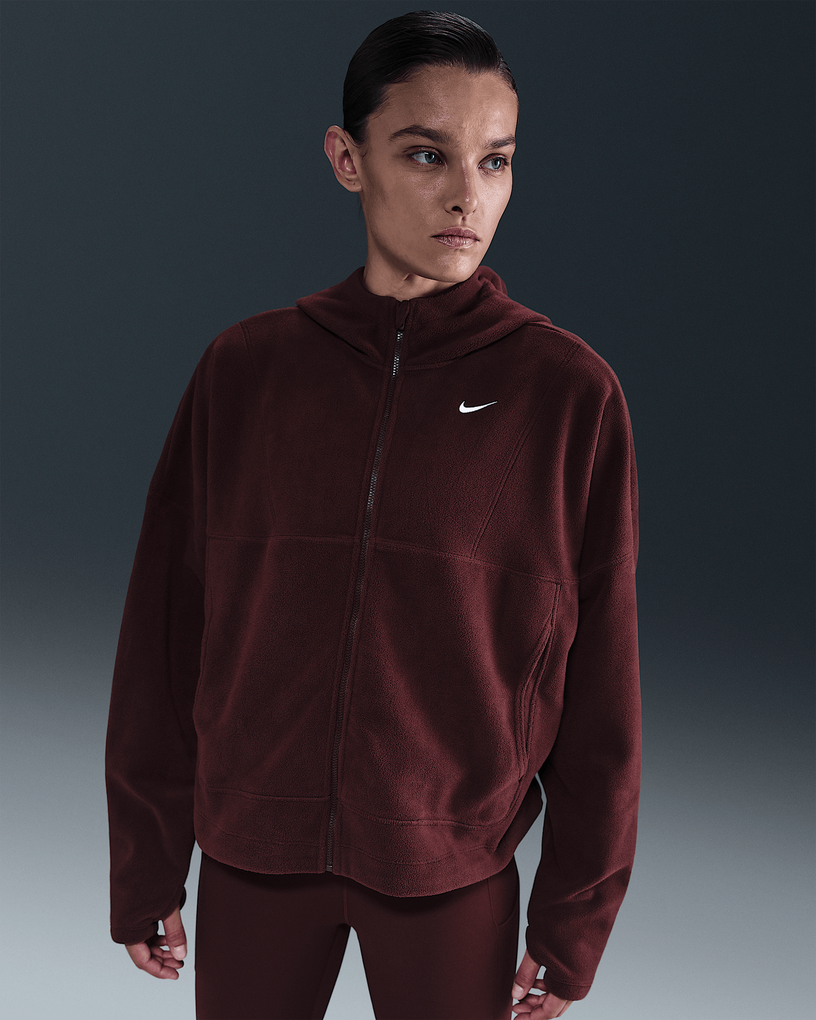 Nike One in Burgundy Crush/White, image 1 of 1 from Nike