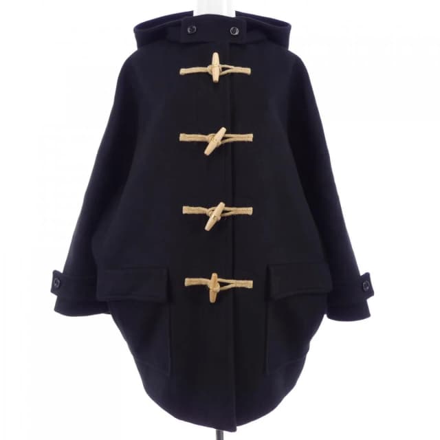 Celine Duffle Coat Black in Black Cashmere from The Reluxe, photo 1 of 1