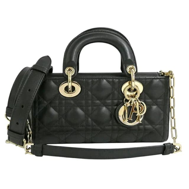Dior Lady D-joy Bag Small D Joy Cannage Black in Black Lambskin from The Reluxe, photo 1 of 1
