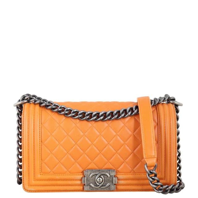 Chanel Boy Old Medium in Lambskin from Luxe.It.Fwd, photo 1 of 1