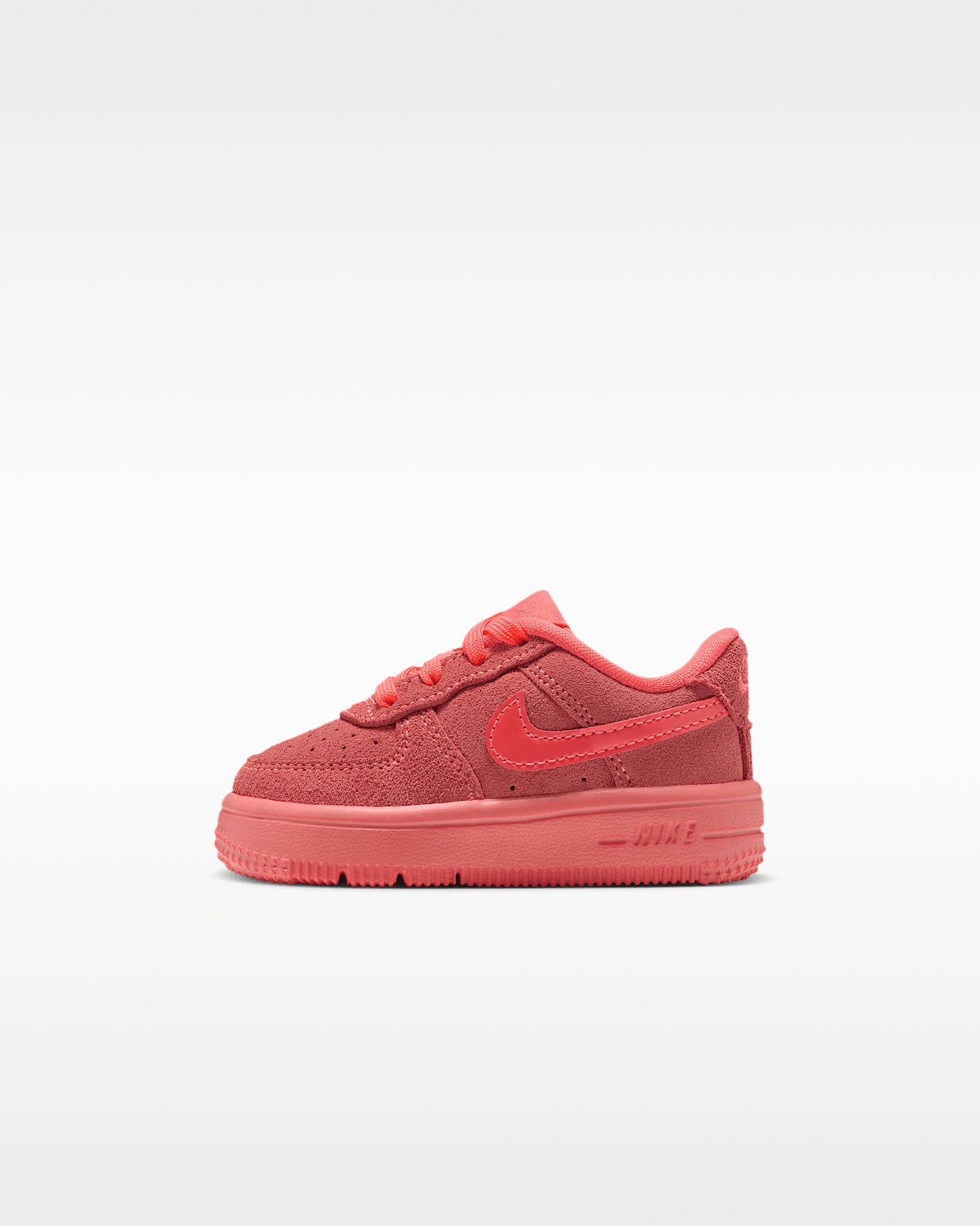 Nike Force 1 Low Suede in Hot Lava/Hot Lava/Hot Lava, image 1 of 1 from Nike
