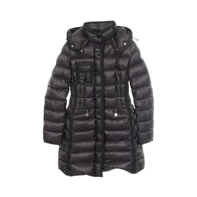 Moncler Down Jacket Hermine Nylon Coat in Nylon from The Reluxe, photo 1 of 1
