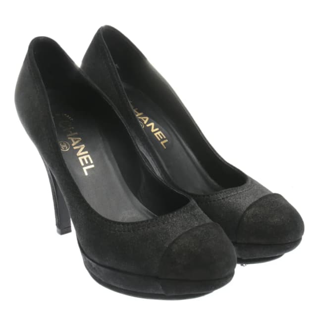Chanel Pumps EUR 38 Schwarz in Schwarz from Buddy And Selly, photo 1 of 1