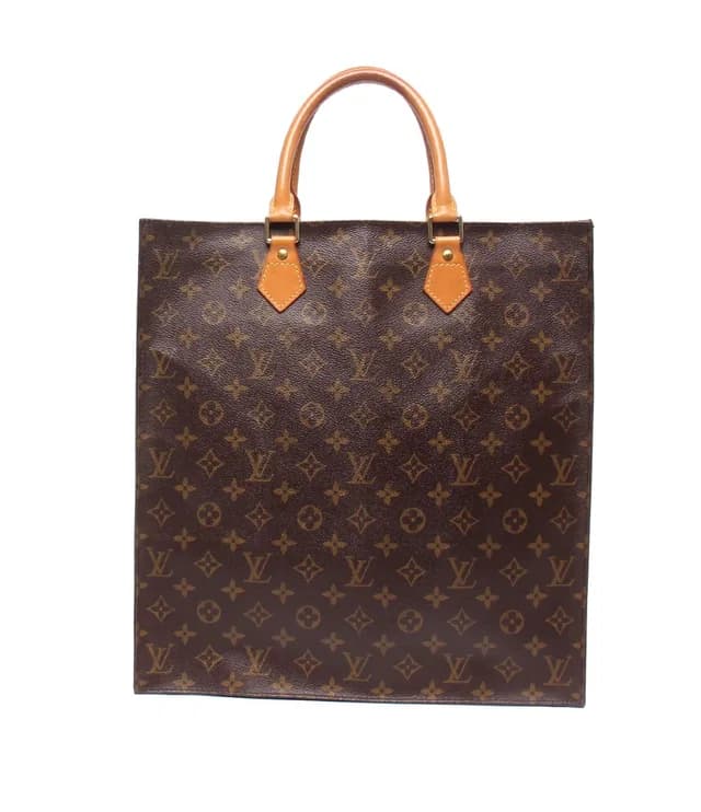 Louis Vuitton Tote Bag Sac Plat Monogram in Leather from The Reluxe, photo 1 of 1