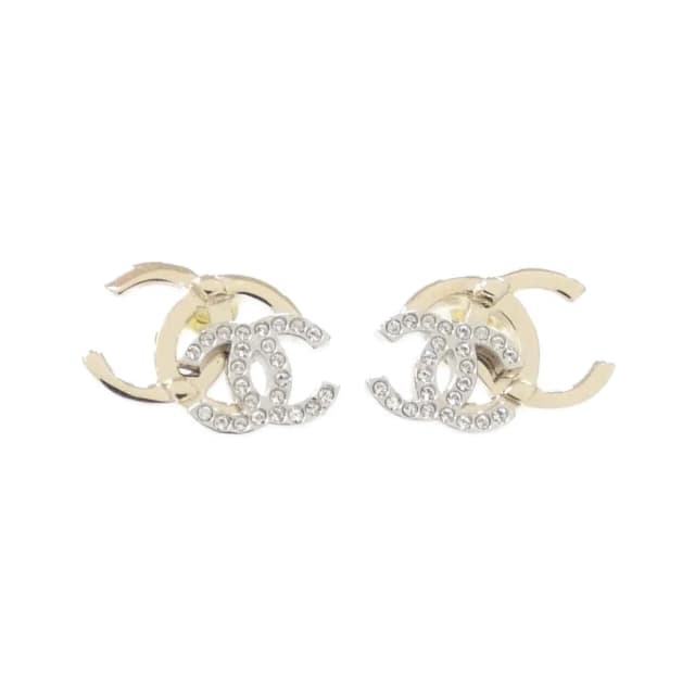 Chanel Earrings Gold in Gold from The Reluxe, photo 1 of 1