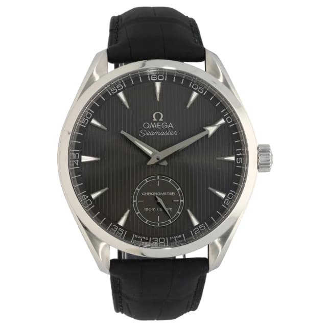 Omega Seamaster Aqua Terra 231.13.49.10.06.001 49.2mm Stainless Steel Watch in Leather from H&T, photo 1 of 1