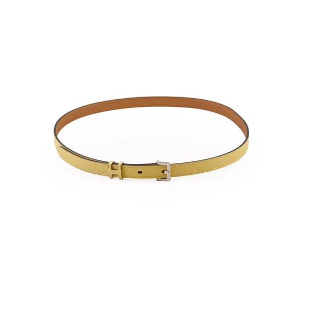 Hermès Pop H Belt Yellow Size 75 in Yellow Leather from The Purse Affair, photo 1 of 1