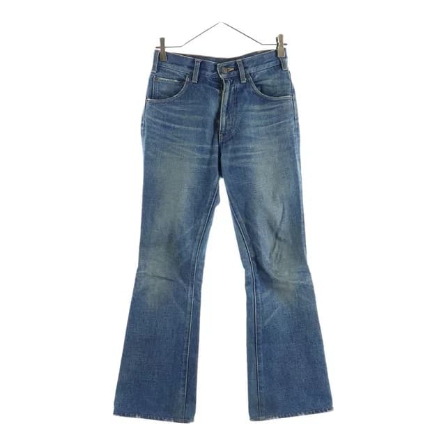 Celine Dylan Flare Denim Pants Indigo Blue Jeans in Blue Denim from The Reluxe, photo 1 of 1