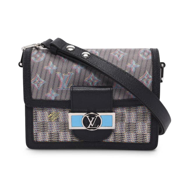 Monogram LV Pop Mini Dauphine Bag in Blue from Blue Spinach, photo 1 of 1