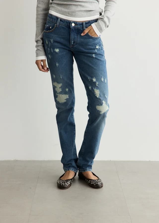 Gimaguas LA Trousers in BLUE, image 1 of 1 from Incu